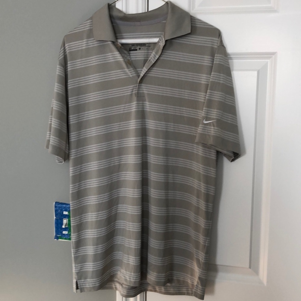 Nike Dry Fit Golf Shirt Size Medium